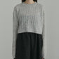 Cable Mohair Pullover