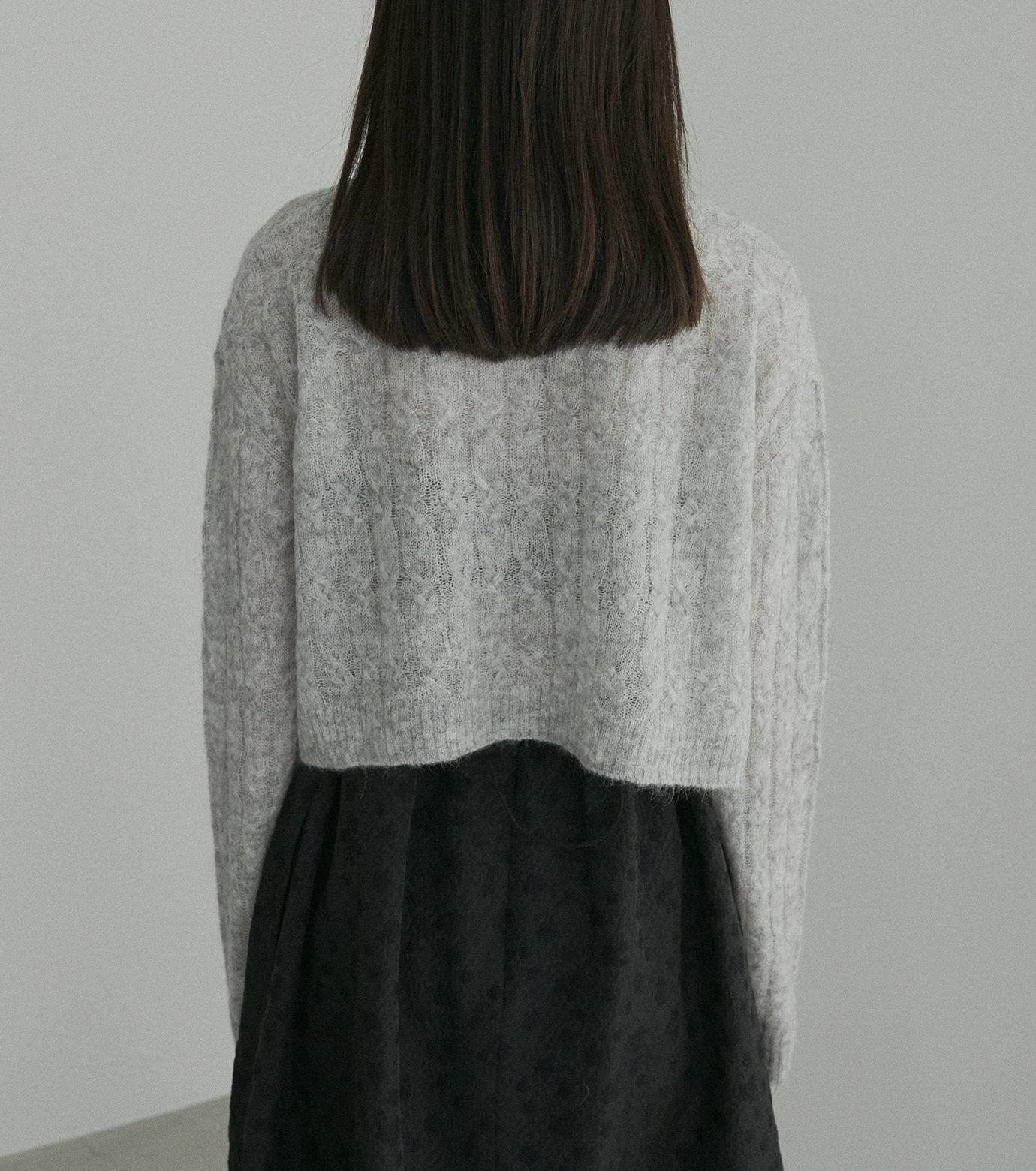 Cable Mohair Pullover