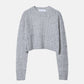 Cable Mohair Pullover