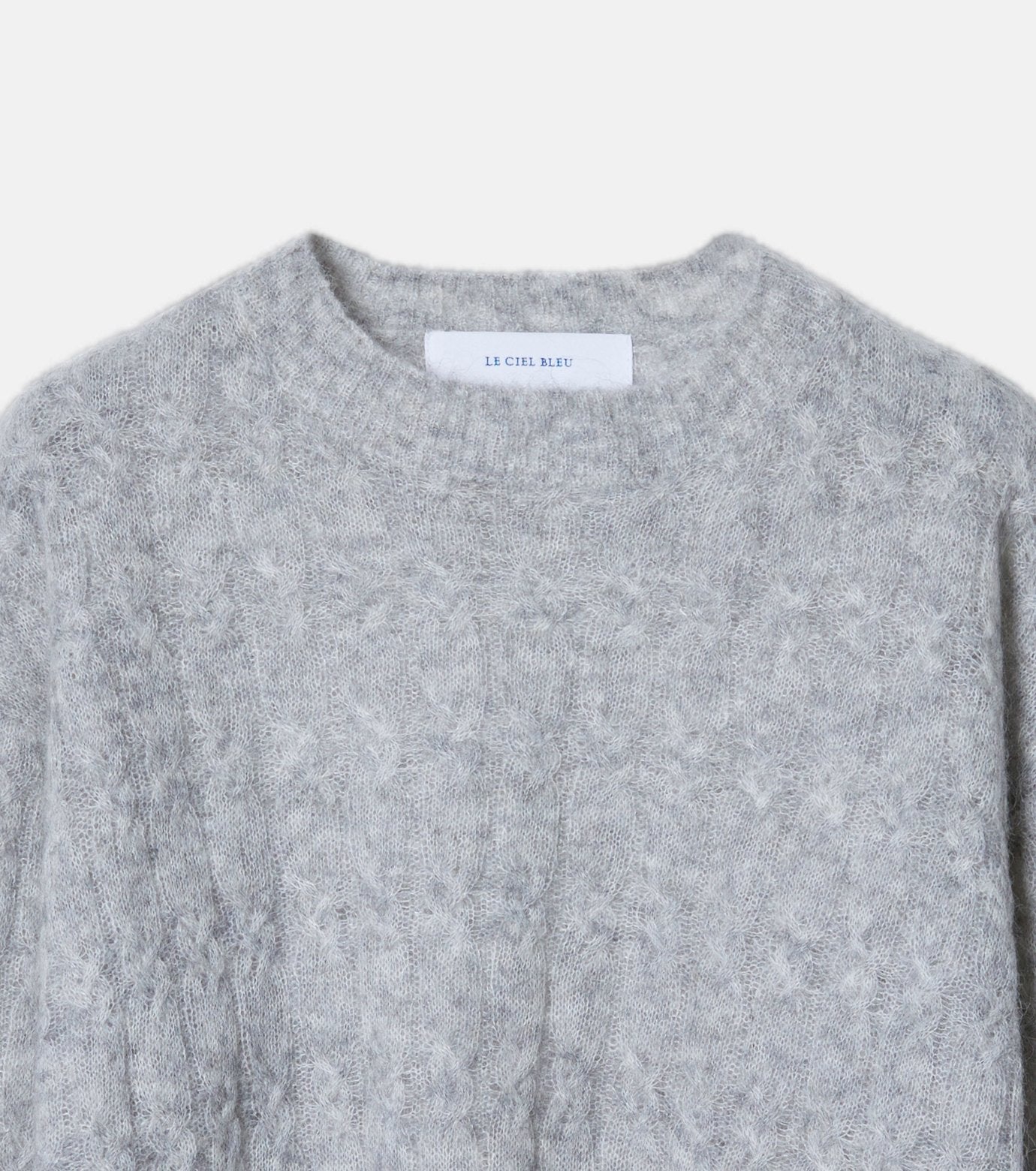 Cable Mohair Pullover