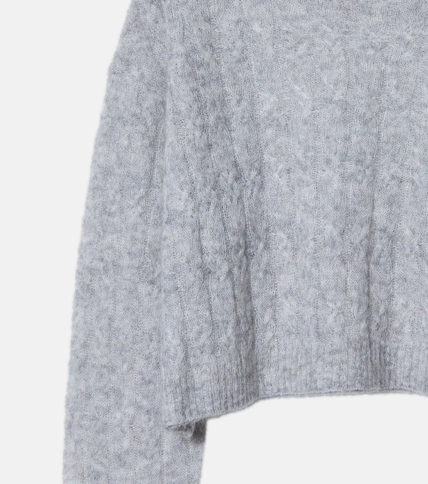 Cable Mohair Pullover