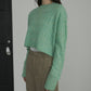 Cable Mohair Pullover