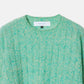 Cable Mohair Pullover