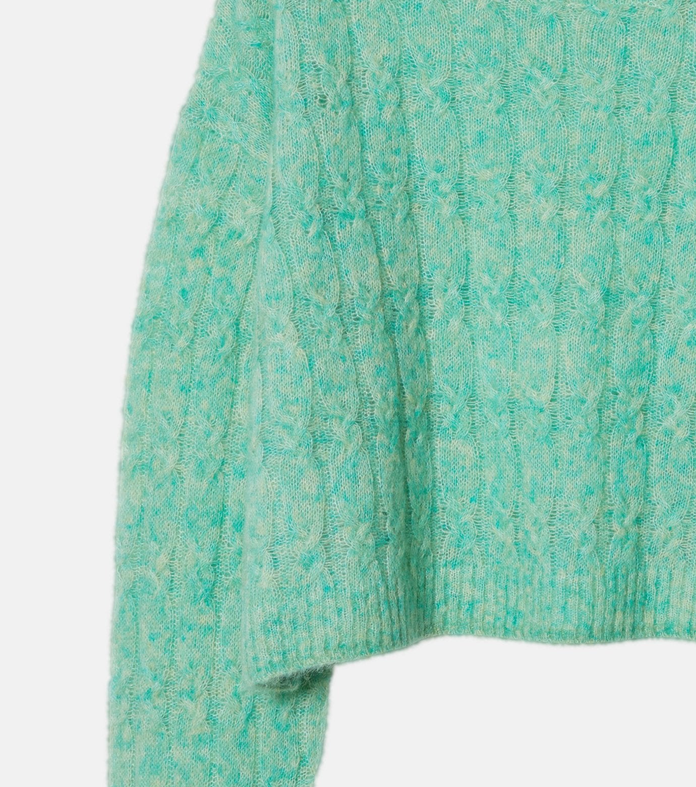 Cable Mohair Pullover