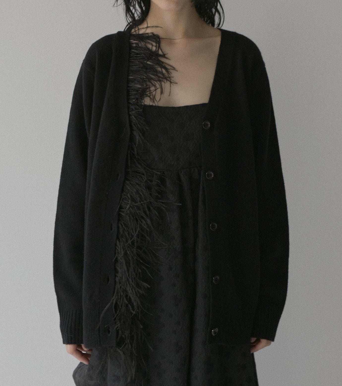 Feather Cardigan