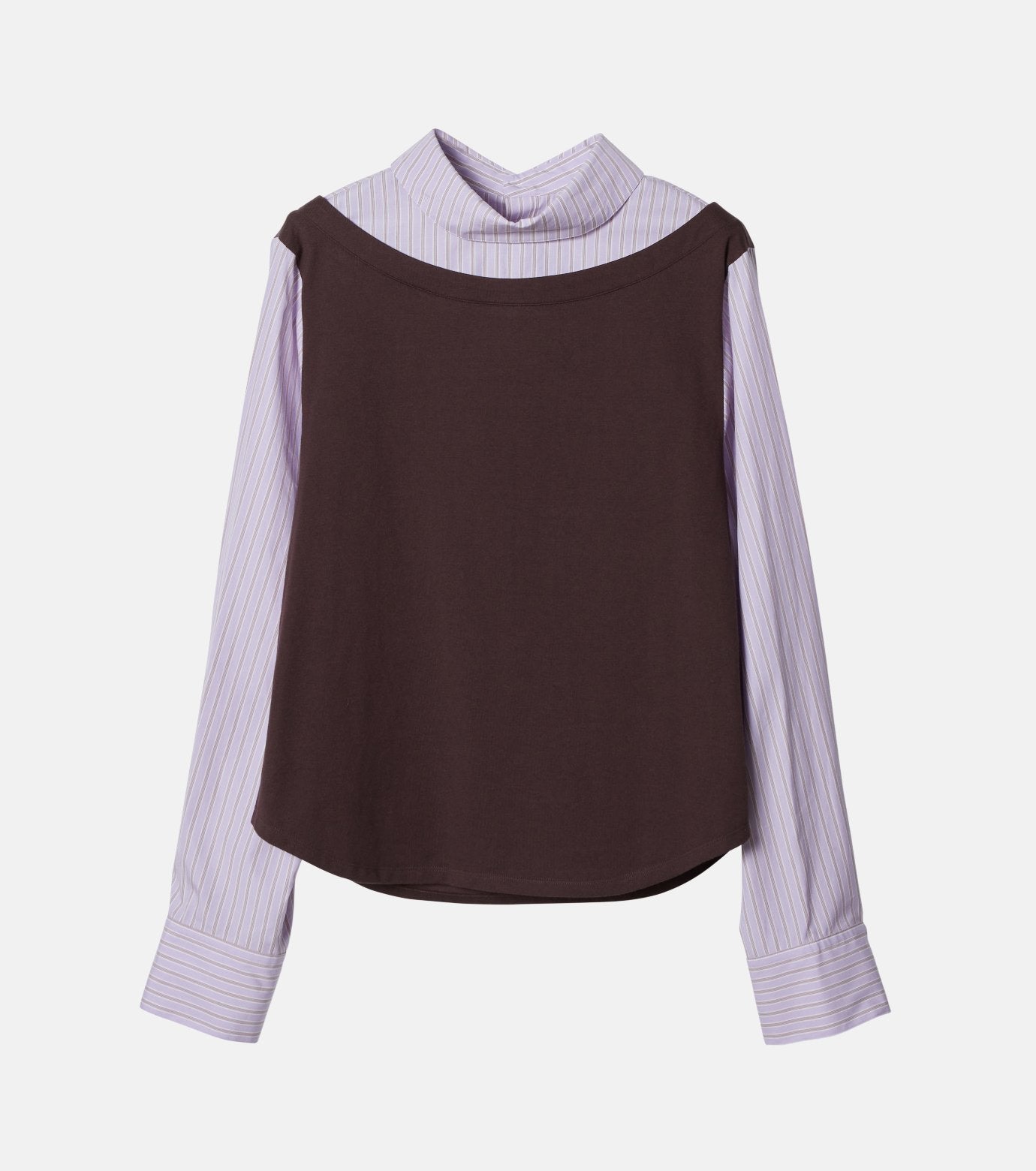 Back-Open Layered Top