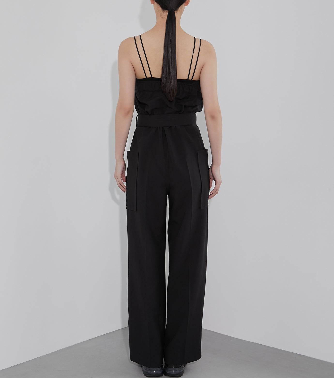 Belted Safari Jumpsuit