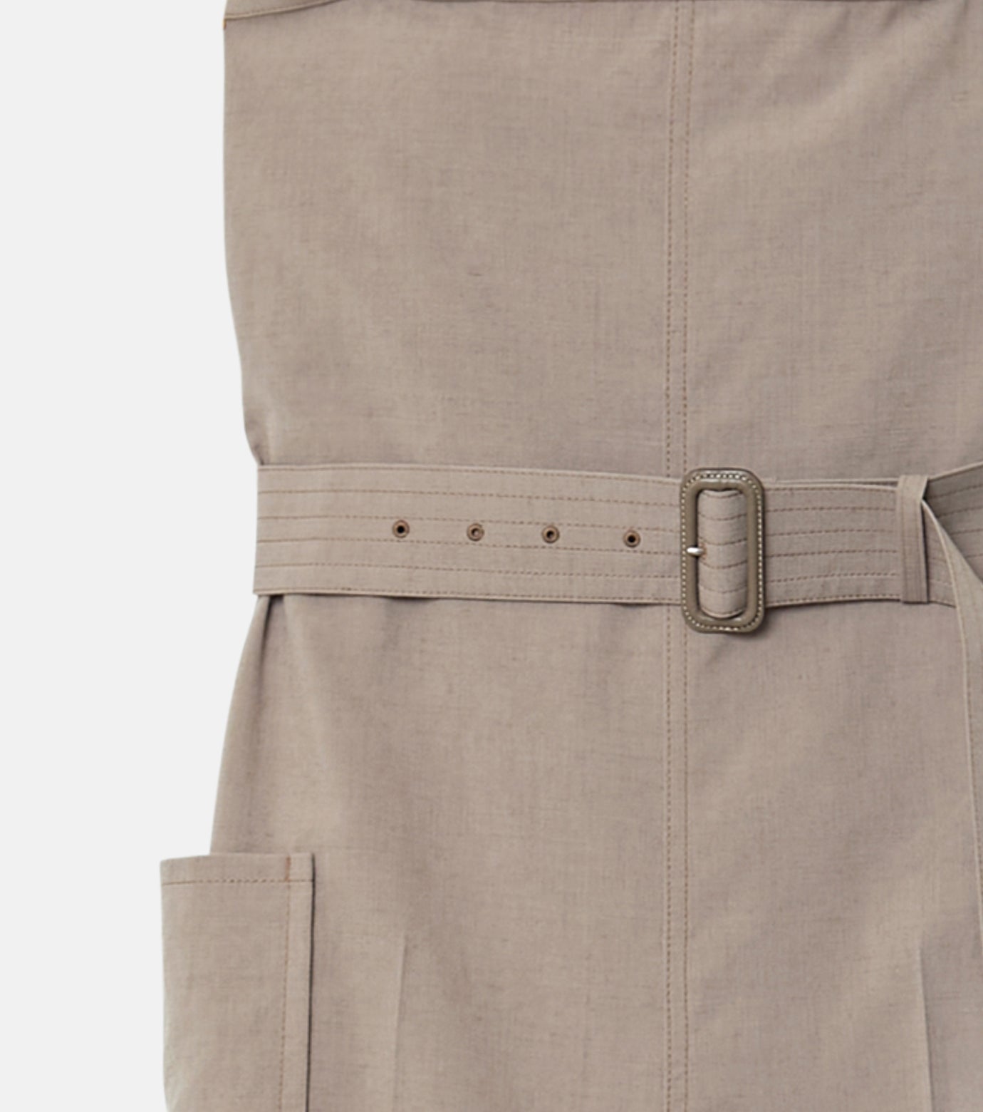 Belted Safari Jumpsuit ルシェルブルー Belted Safari Jumpsuit – RESTIR