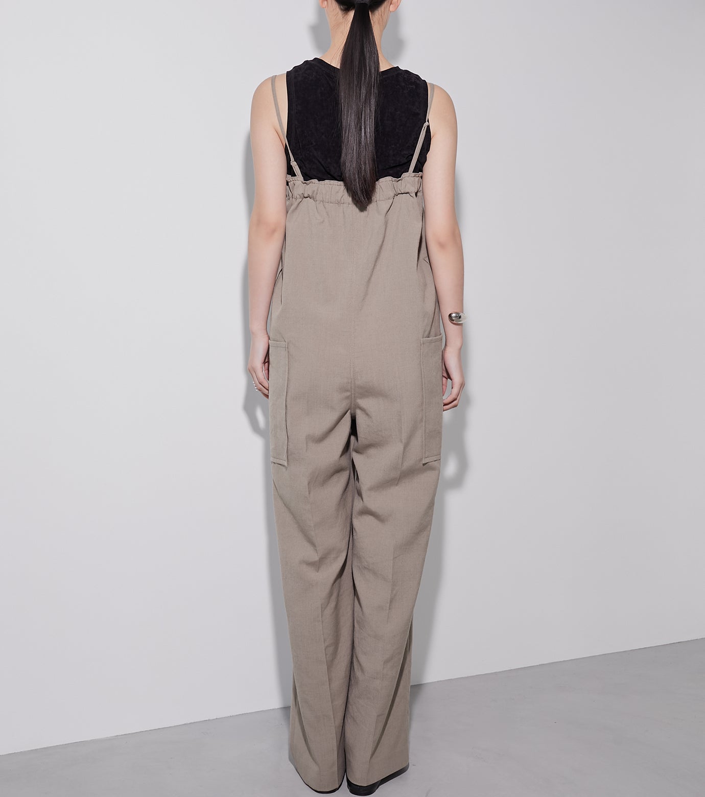 Belted Safari Jumpsuit ルシェルブルー Belted Safari Jumpsuit – RESTIR