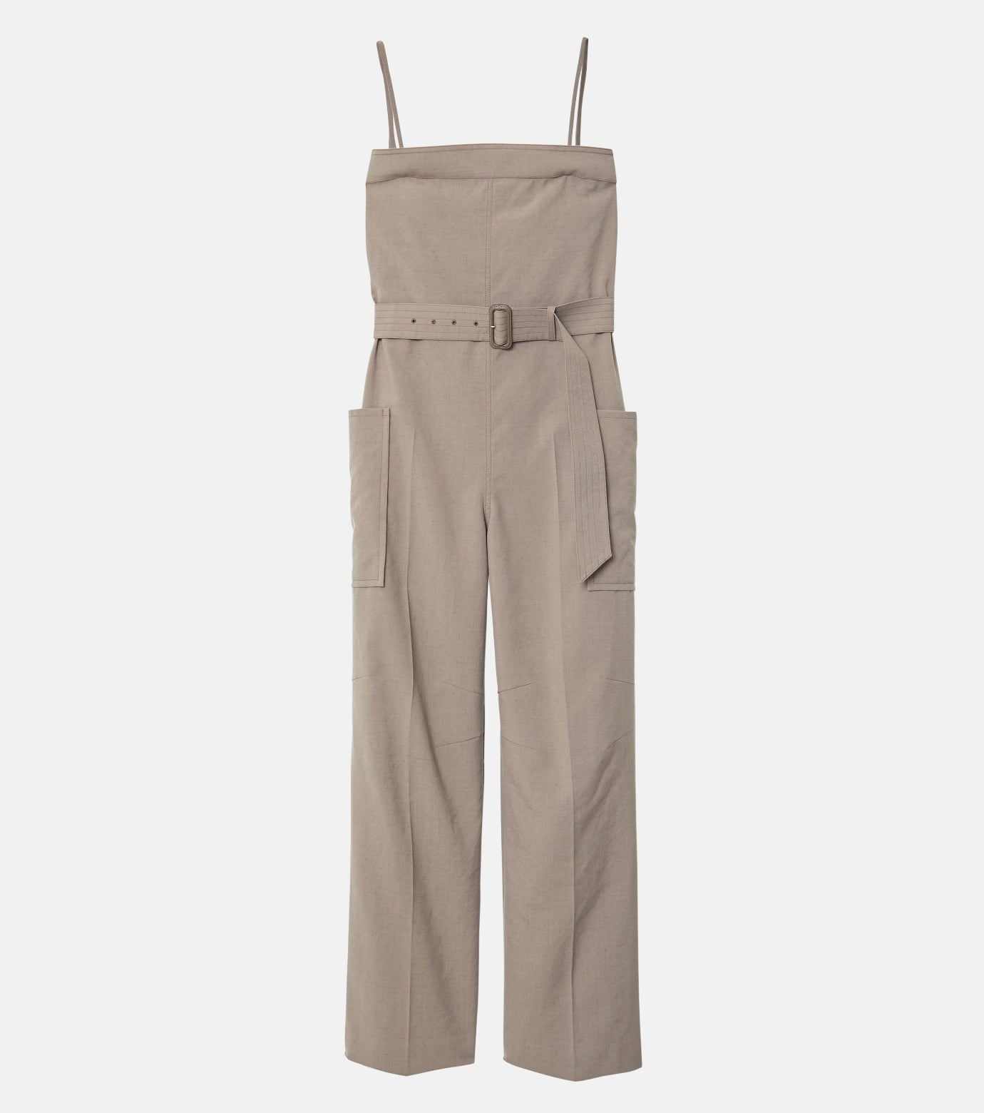 Belted Safari Jumpsuit