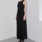 Sheer Layerd Jersey Dress