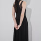 Sheer Layerd Jersey Dress