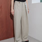 Tuck Wide Pants