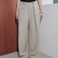 Tuck Wide Pants