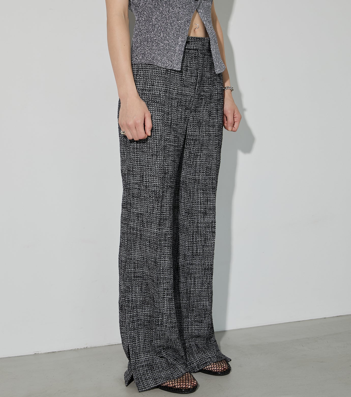 Tweed Pants