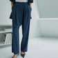 Drape Front Wrap Pants