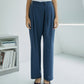 Drape Front Wrap Pants