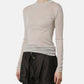 Wool Sheer Knit Tops