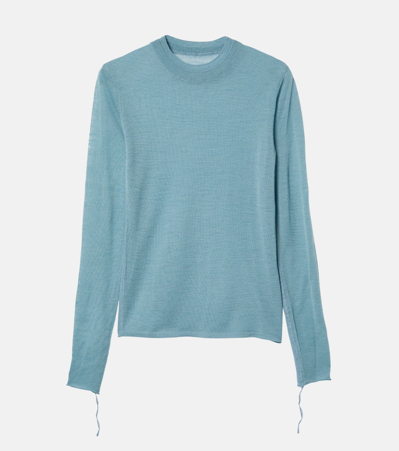 Wool Sheer Knit Tops