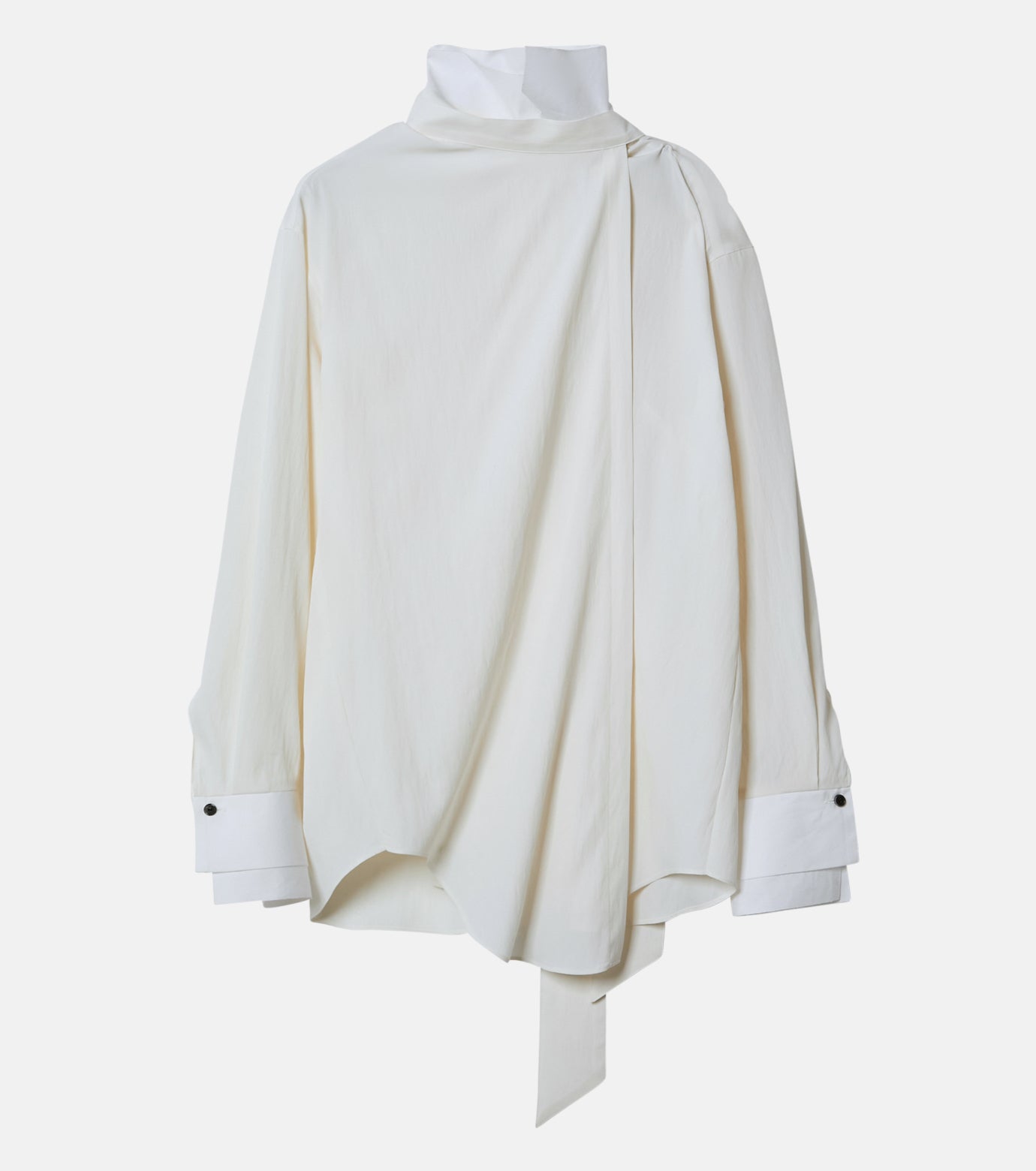 Beaklike Collar Shirt