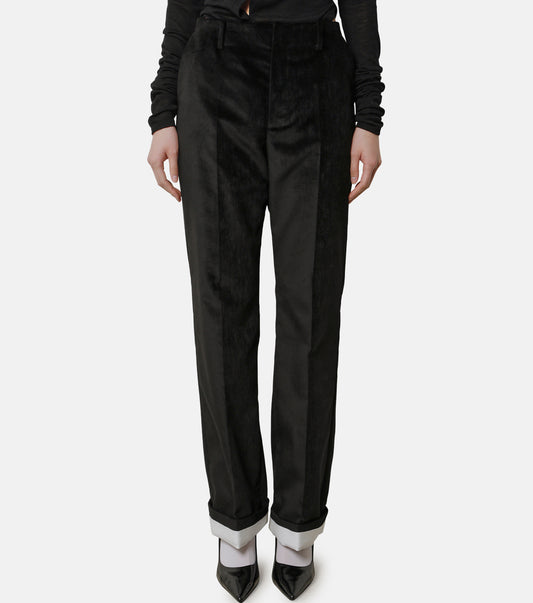 Cotton Velor Trousers