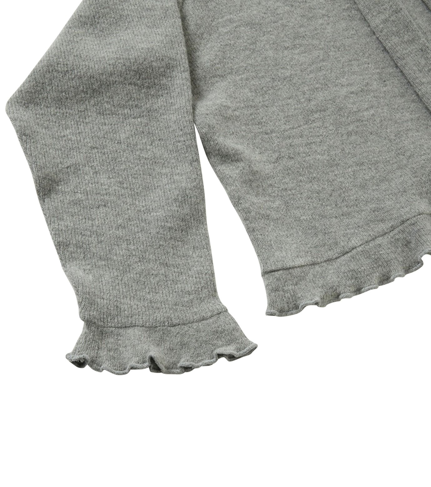 Bow Tie Cardigan Grey
