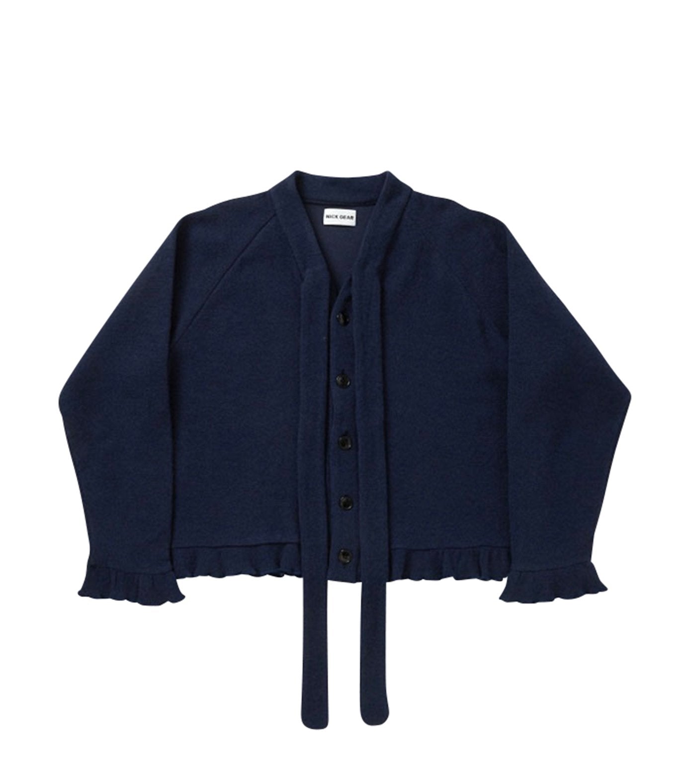 Bow Tie Cardigan Navy