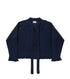 Bow Tie Cardigan Navy