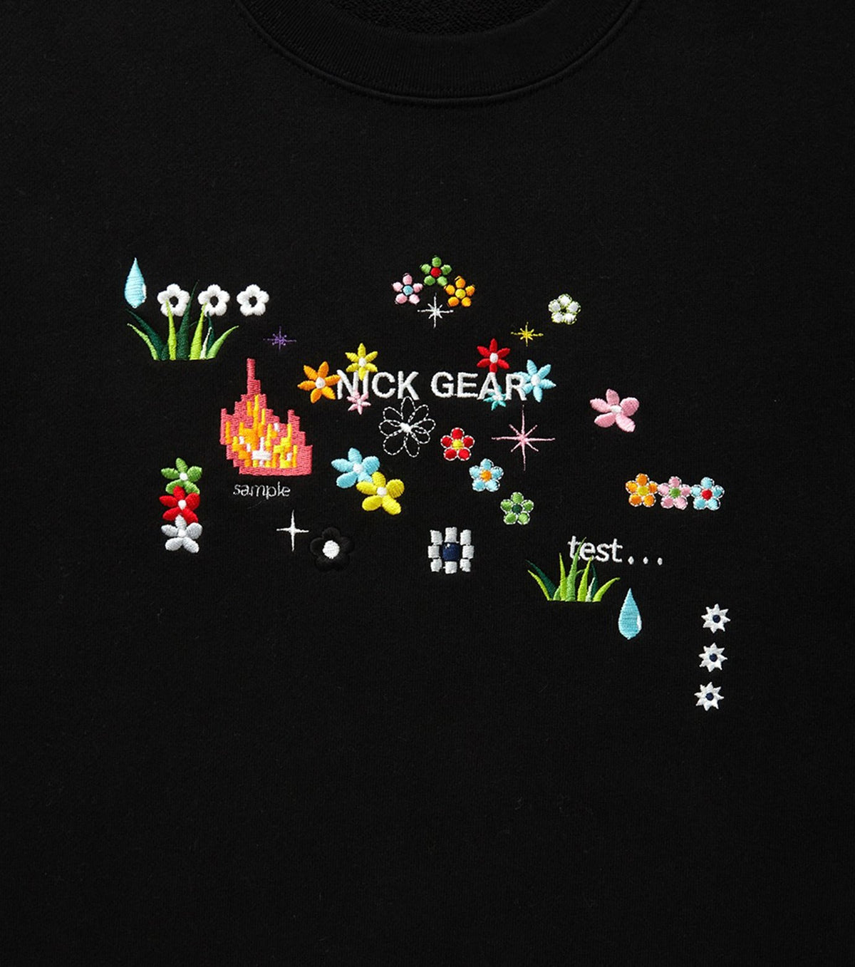 Sample Embroidary Sweat