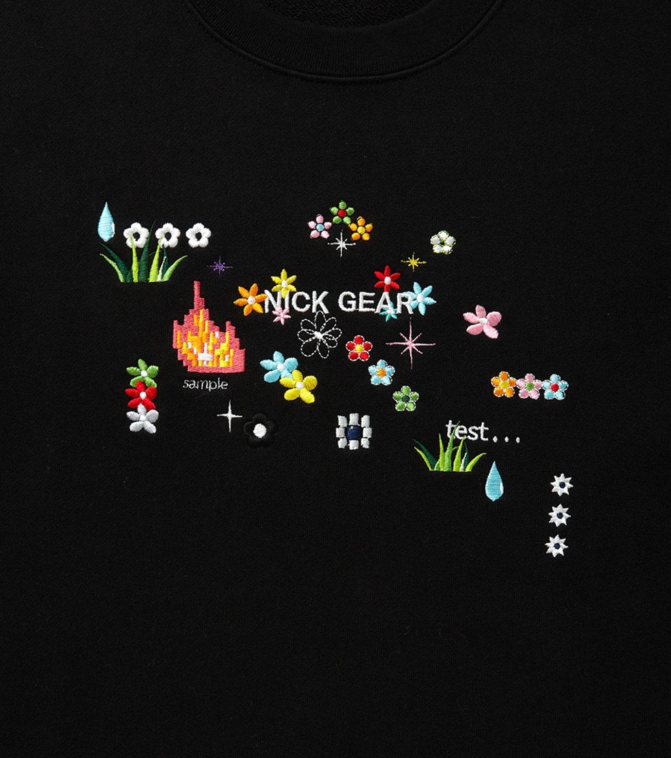 Sample Embroidary Sweat