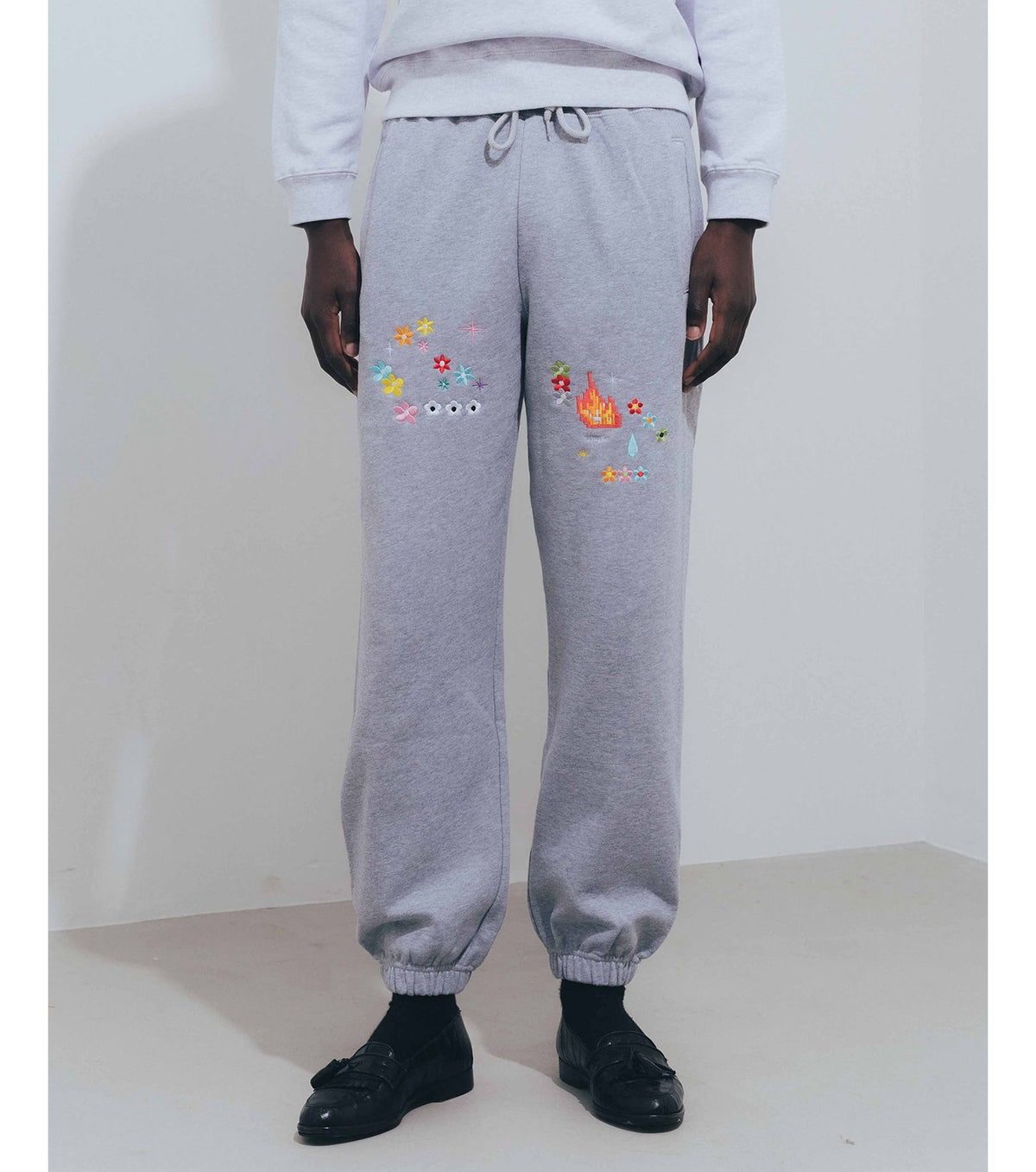 Sample Embroidary Sweat Pants