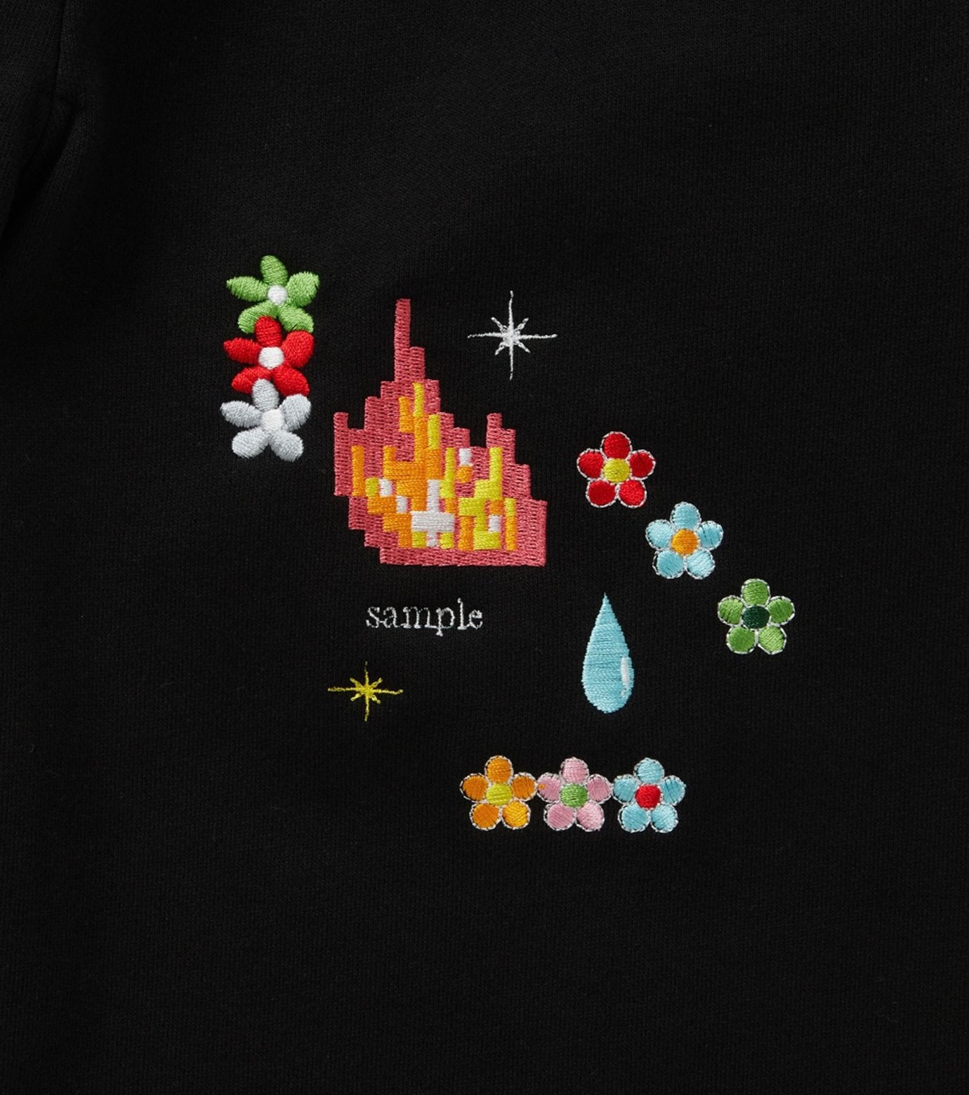 Sample Embroidary Sweat Pants