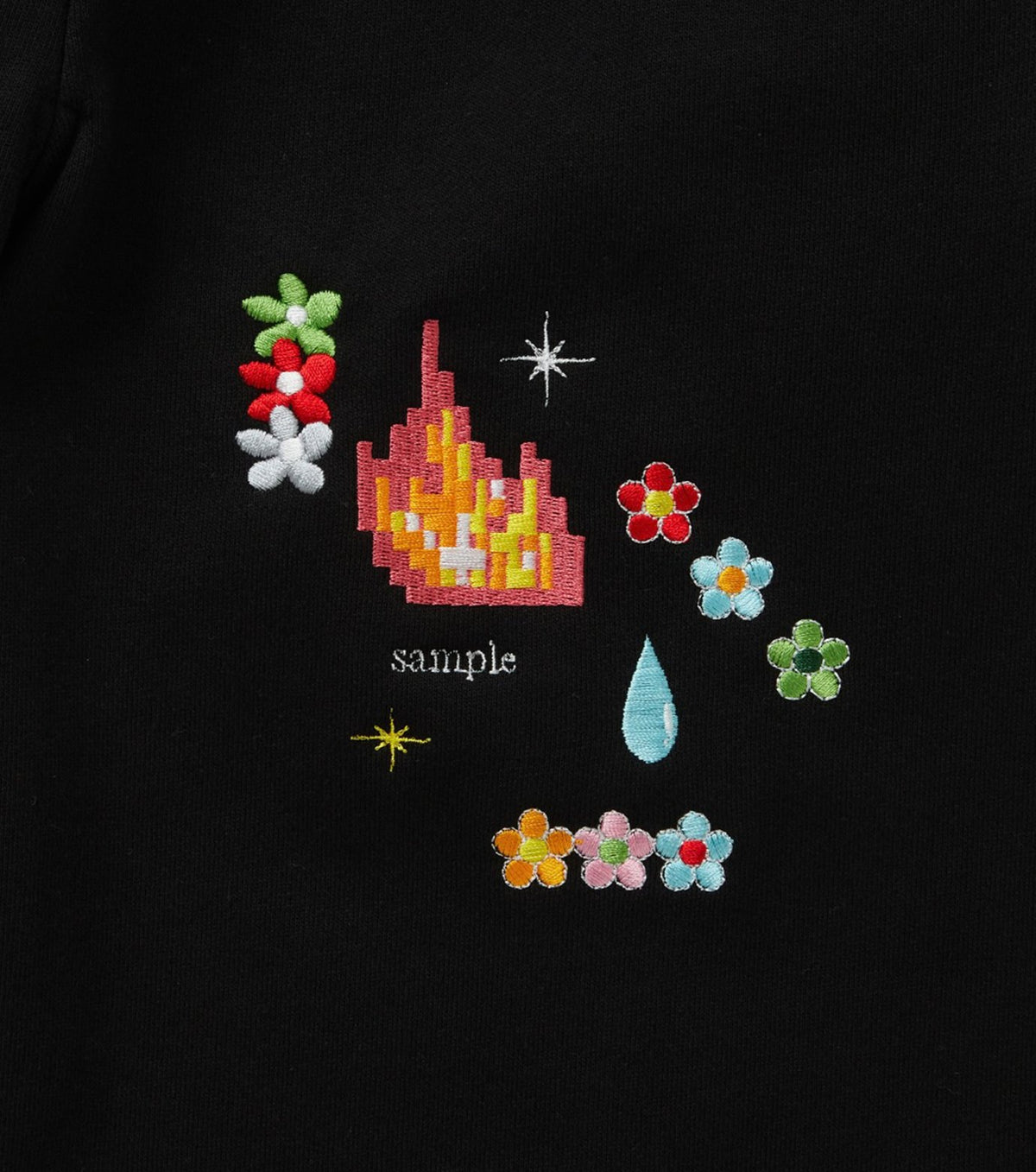 Sample Embroidary Sweat Pants