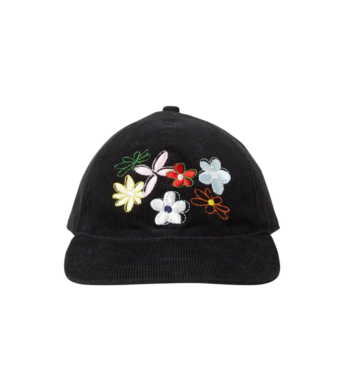 Multi Flower corduroy Cap