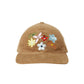 Multi Flower corduroy Cap