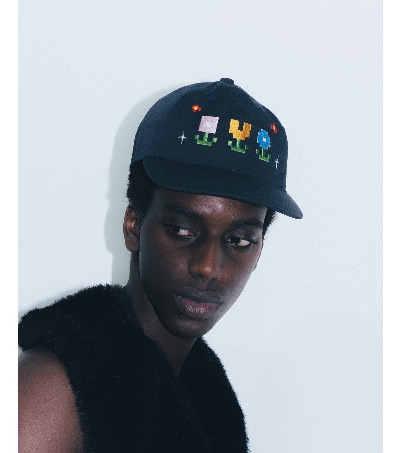 Pixel Flower Cap