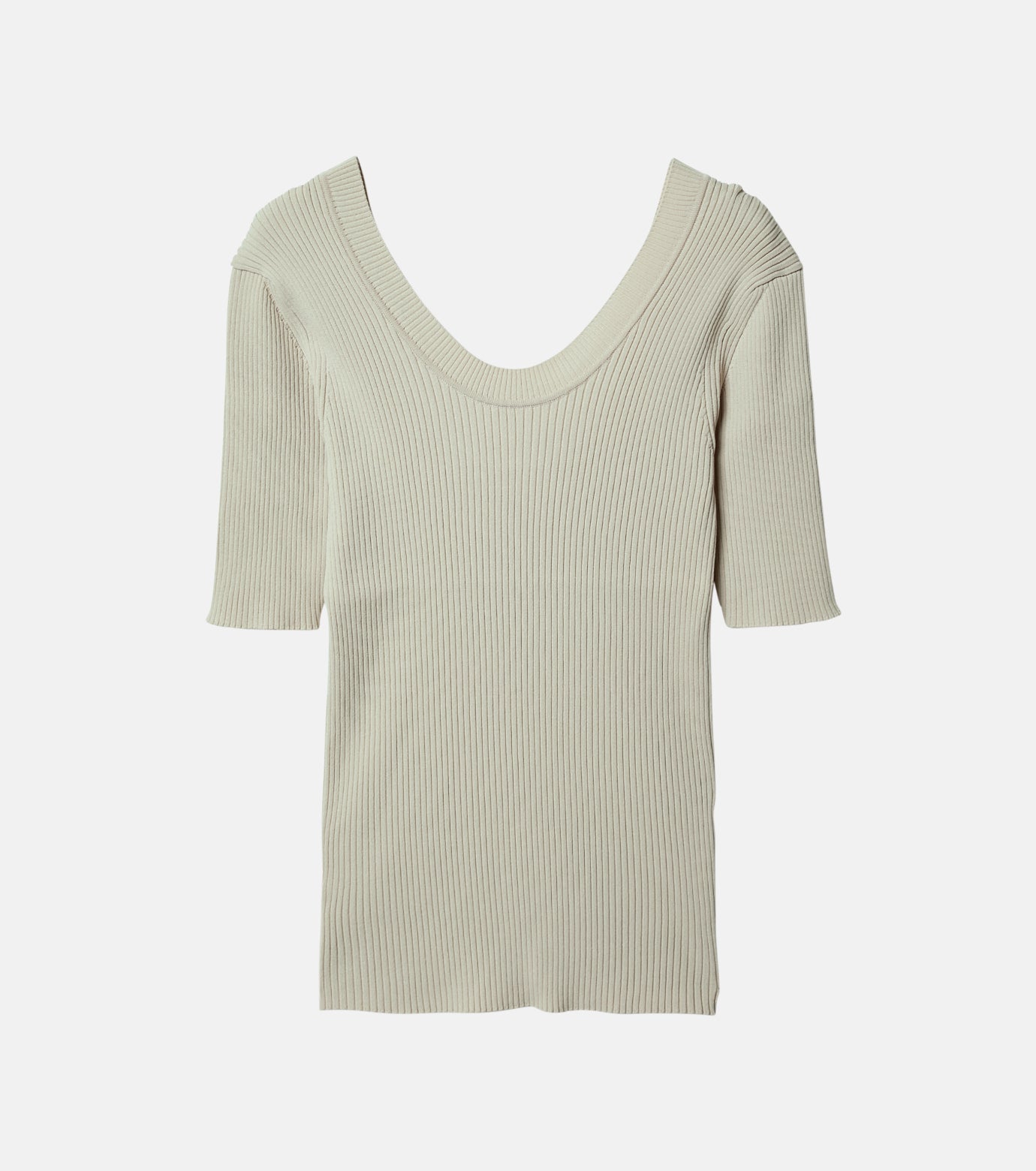 Scoop Neck Knit