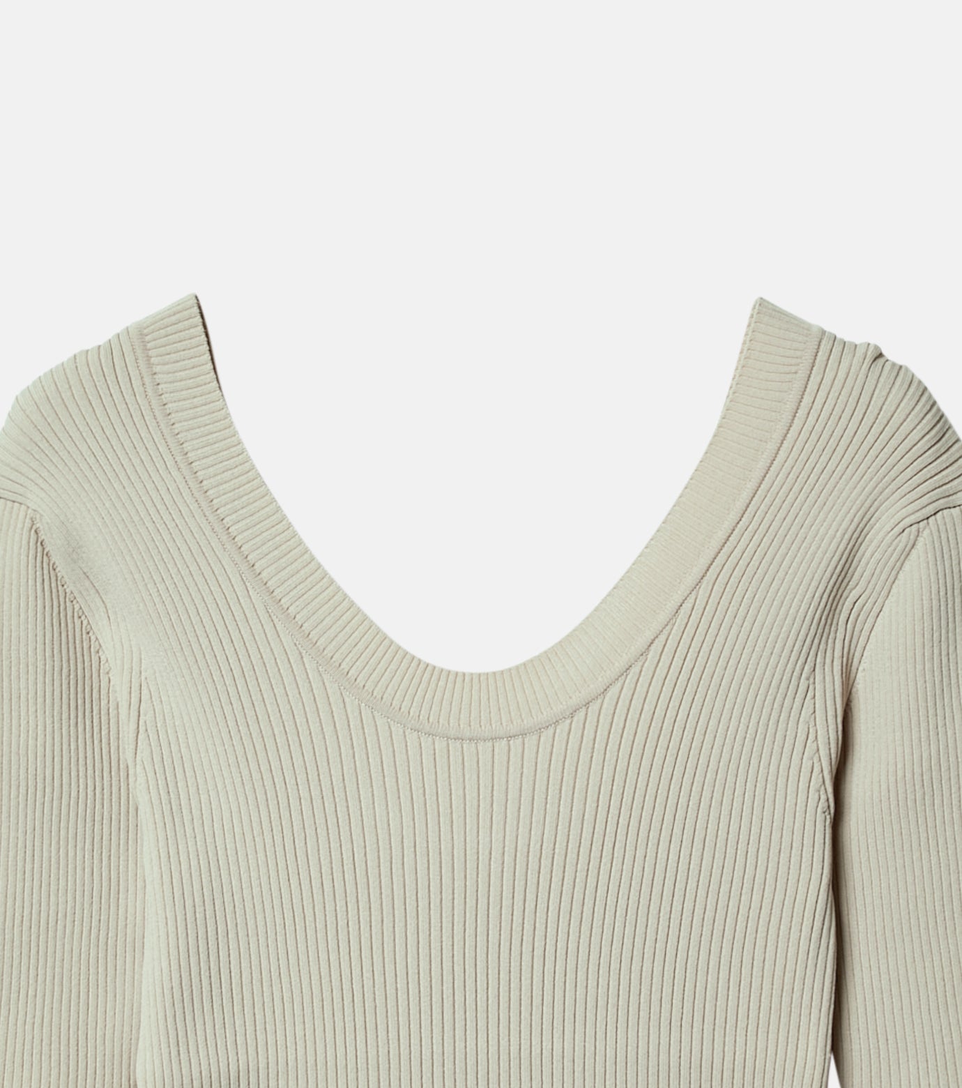 Scoop Neck Knit