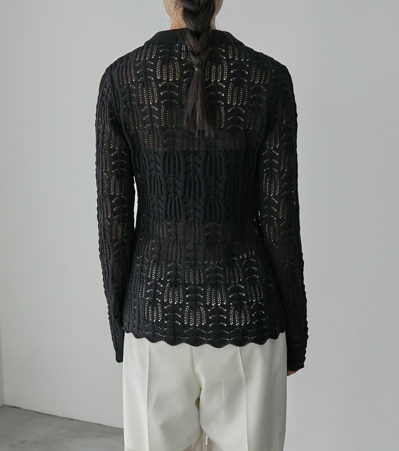 Openwork Knit Top