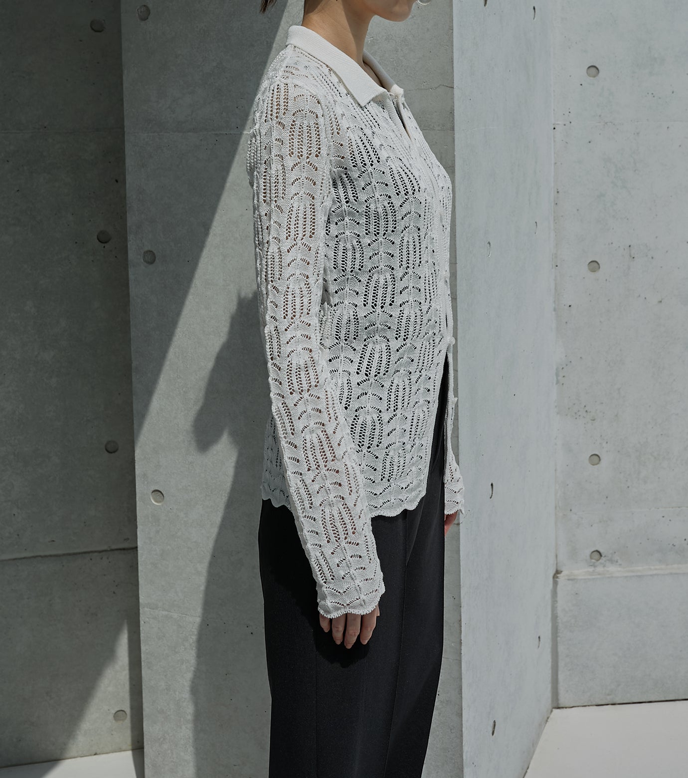 Openwork Knit Top