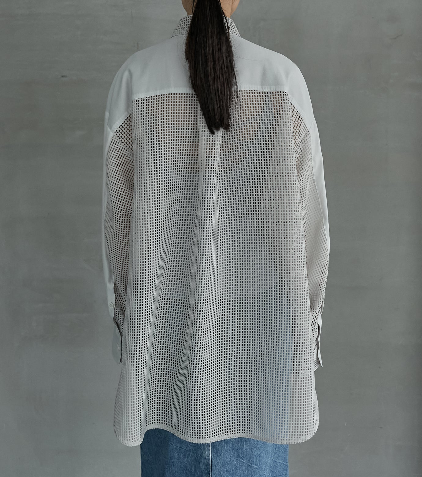 Mesh Sheer Shirt