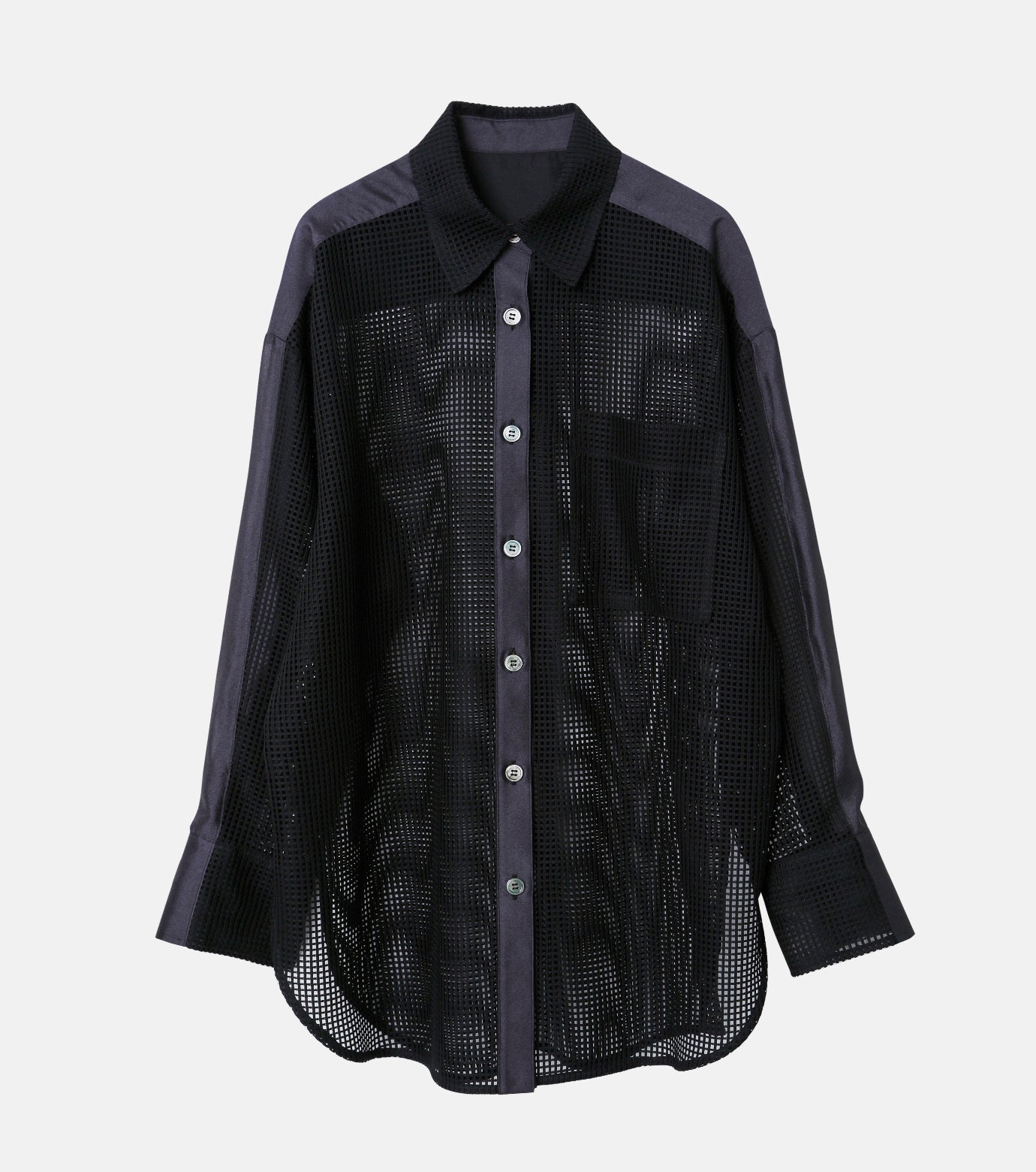 Mesh Sheer Shirt