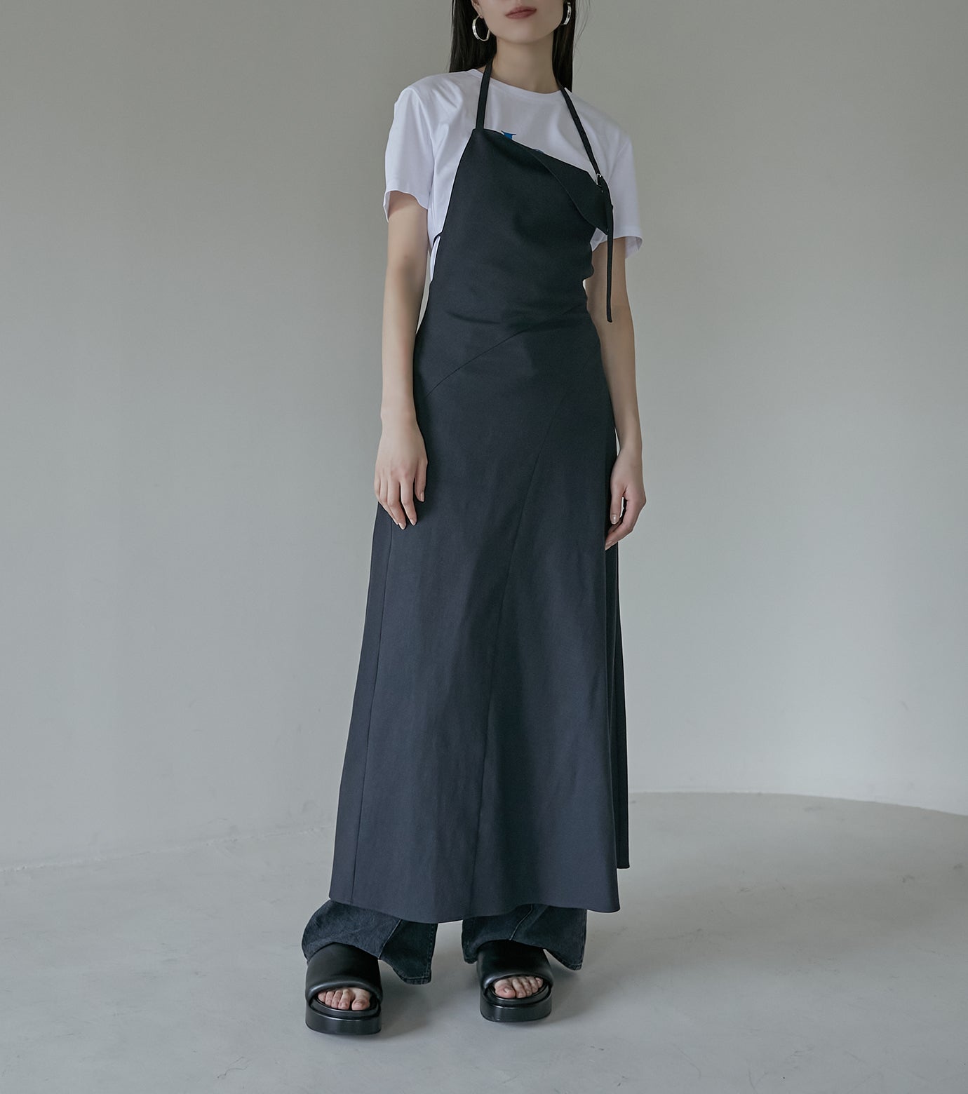 Maxi Apron Dress