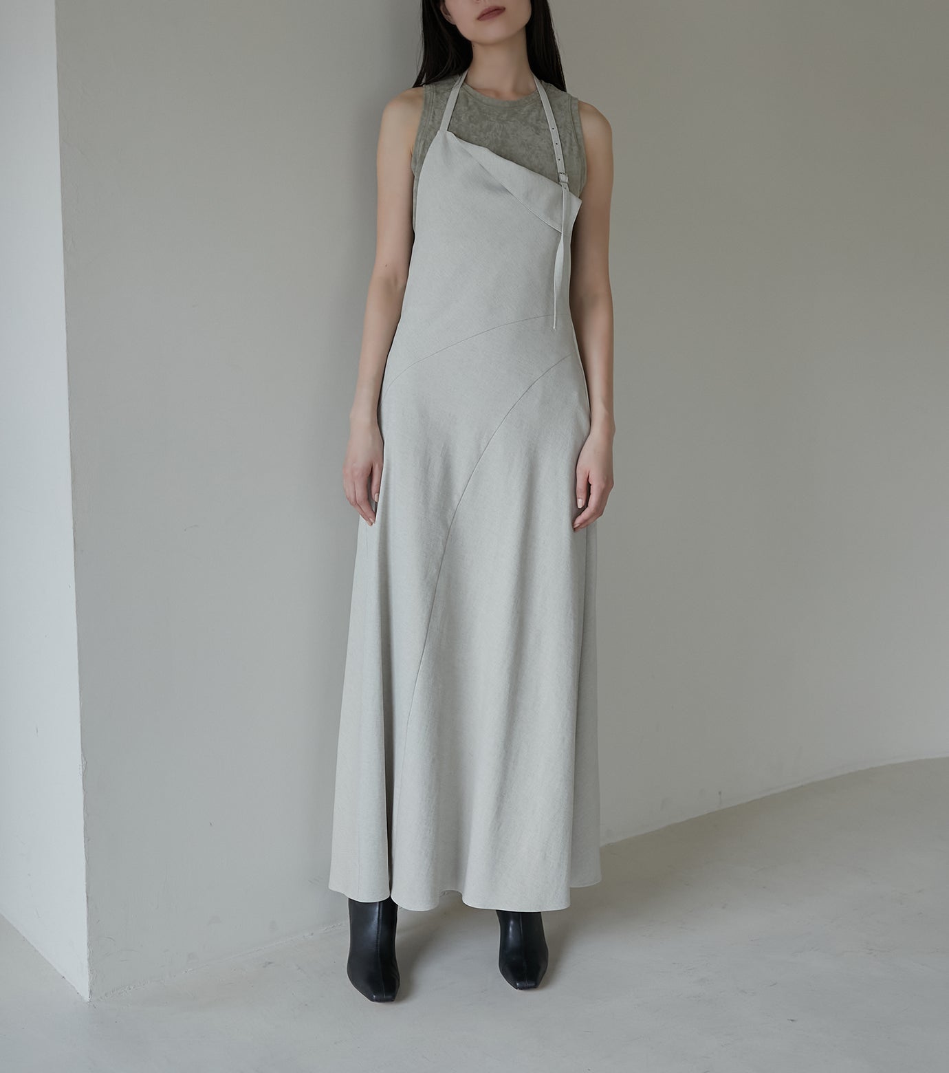 Maxi Apron Dress