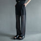 Sheer Combo Straight Pants