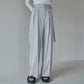 Wide Leg Tuck Pants