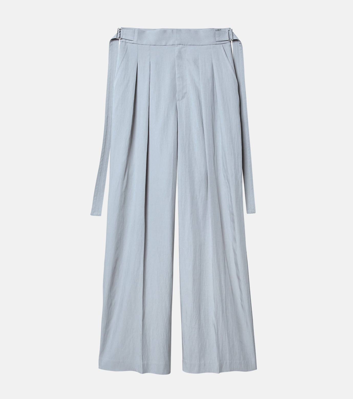 Wide Leg Tuck Pants