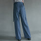 Wide Leg Tuck Pants