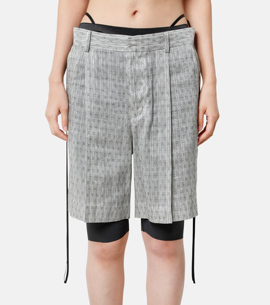 Embroidery JQD Stripe Track Shorts