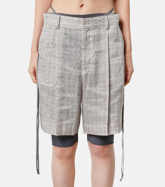 Embroidery JQD Stripe Track Shorts